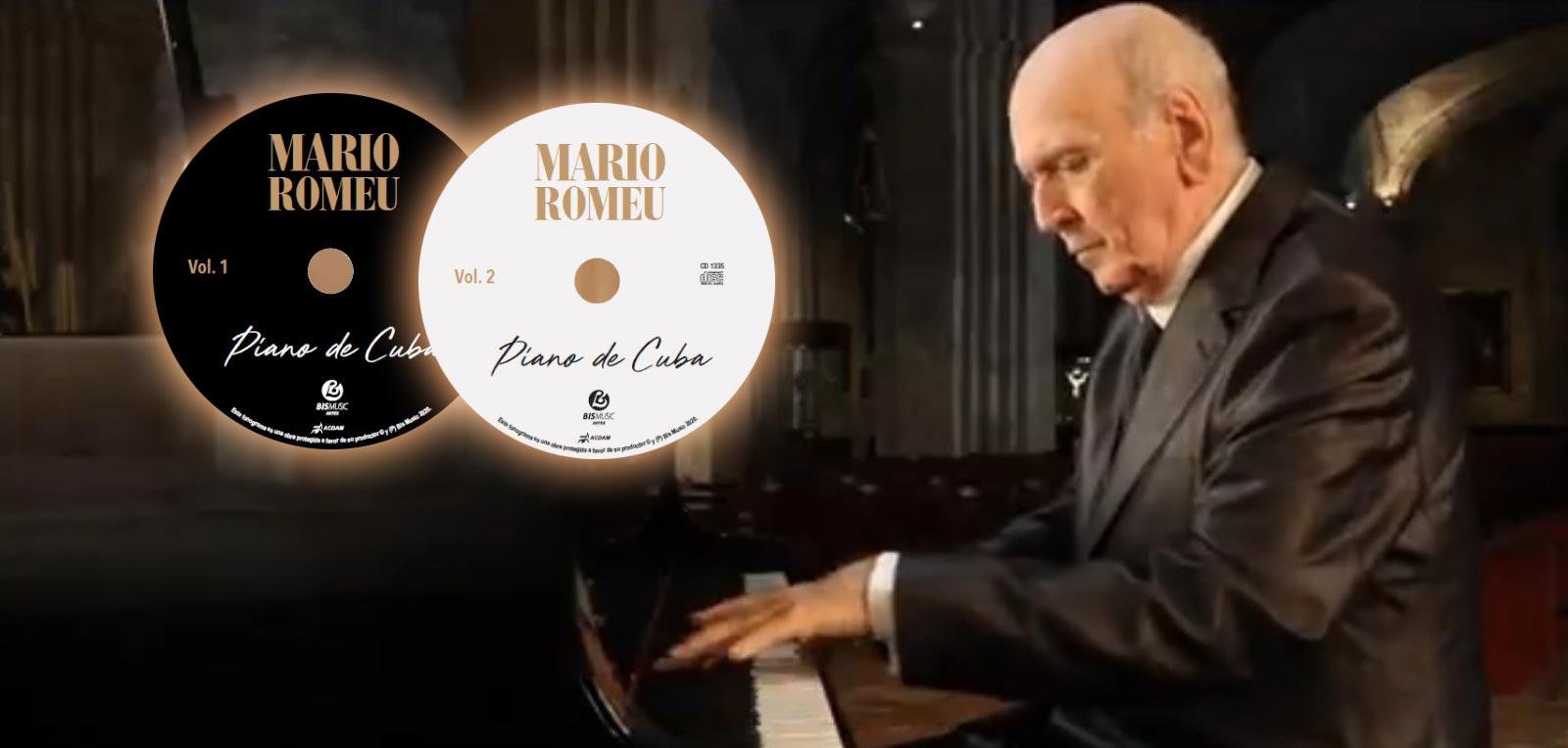 Mario Romeu Piano de Cuba, new Bis Music production
