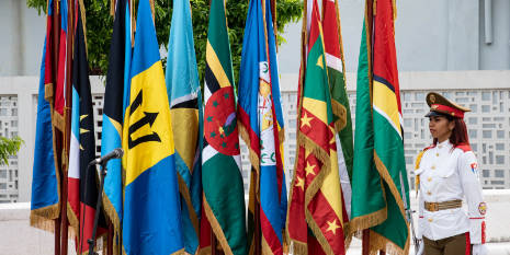 Acto por el 50 aniversario de la creación de la comunidad del Caribe (CARICOM)